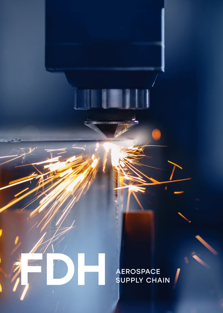 Poster design with a metal lathe causing sparks during production.